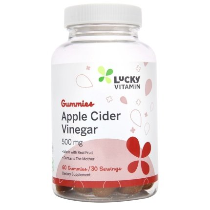 LuckyVitamin-Apple-Cider-Vinegar-Real-Fruit-Vegan-Gummy-With-The-Mother-500-mg-60-Gummies