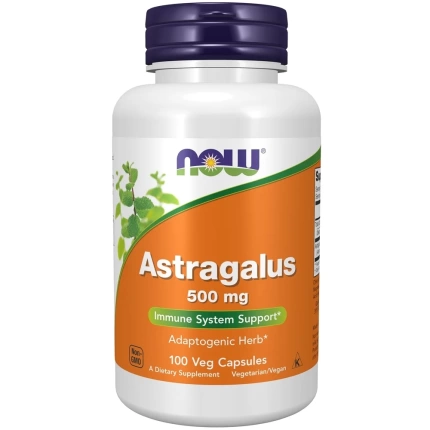 NOW-Foods-Astragalus-Immune-System-Support-500 mg-100-Vegetable-Capsules